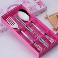 ราคา PENGTU ชุดช้อนตะเกียบสแตนเลส ของชำร่วยงานแต่งงานราคาถูก ของชำร่วยราคาถูก ของชำร่วยราคาส่ง (14054365128)