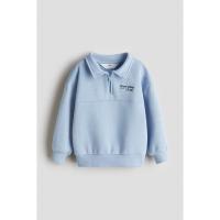 ราคา H&M(เอชแอนด์เอ็ม) เสื้อสเวตเตอร์ซิปด้านบน ตกแต่งปักลาย เด็กผู้ชาย 1308841_1 (43367037399)