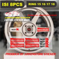 ราคา สติ๊กเกอร์ volk te37 ป่วย สติ๊กเกอร์ velk รถ volk รังสีแข่ง engiring te37 แหวน 15 16 17 18 (27537925658)