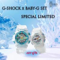 ราคา ใหม่ล่าสุด นาฬิกาคู่รัก G-SHOCK x BABY-G SLV-21A-7A เป็นSetคู่รัก ชุด2เรือน slv-21a-7 ของแท้ประกัน1ปี (10051174656)