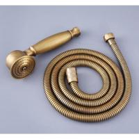 ราคา วินเทจโบราณย้อนยุคทองเหลืองโรงแรมชุดห้องน้ํามือถือหัวสเปรย์ฝักบัวอาบน้ํา/1.5เมตรชุดท่อโทรศัพท์สไตล์ เอ่อ119 (41264390362)