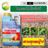 ราคา ไดควอตไดโบรไมด์ (ขนาด 4 ลิตร) สารทดแทน พาราควอต เผาไหม้ทันที สารทดแทนพาราควอต ใช้กำจัดวัชพืชแบบใบแคบ และใบกว้าง (43558698814)