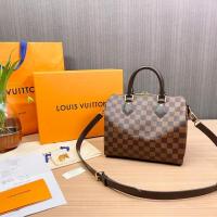 ราคา Lv speedy damier bandouliere size 25 (4042654249)