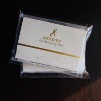 ราคา 1 แถม 1 แผ่นฟิล์มซับความมันบนใบหน้า แผ่นฟิล์มซับความมัน artistry (780301554)