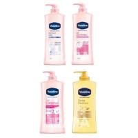 ราคา (แท้) Vaseline Lotion Healthy White UV / Deep Restore / Instant Fair โลชั่นวาสลีนขวดปั้ม (3731614980)