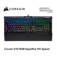 ราคา Keyboard (คีย์บอร์ด) Corsair K70 RGB MK.2 Rapidfire MX SPEED SW Mechanical Gaming Keyboard (TH/EN) ของใหม่ประกัน 2ปี (10528451968)
