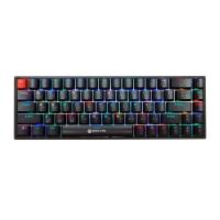 ราคา (ใหม่แท้ราคาพิเศษ)WIRELESS KEYBOARD (คีย์บอร์ดไร้สาย) NEOLUTION E-SPORT THUNDER (BLACK) (BLUE SWITCH - RGB - EN/TH) (27916326835)