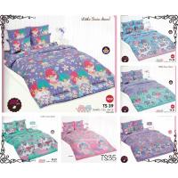 ราคา ผ้าปู+ผ้านวม 3.5/5/6ฟุต ลายลิตเติ้ลทวินสตาร์ ยี่ห้อโตโต้ (2158565245)