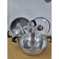 ราคา Zebra หม้อชาบู26ซม Hi-Cr ฝาแก้ว ตราหัวม้าลาย 1ช่องและ2ช่อง (22462070036)