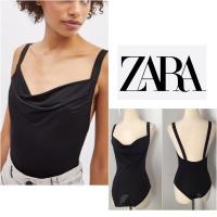 ราคา ZARA บอดี้สูทสายเดี่ยว คอถ่วง (7852132225)