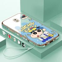 ราคา LOKAL [จัดส่งในพื้นที่] Samsung Galaxy J7 Pro 2017 J2 Prime Grand Prime Casing HP Pattern Crayon Shinchan Anti-Shatter Soft Silicone Case Free Lanyard (50951307507)