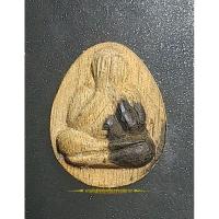 ราคา พระปิดตาไม้แกะเก่า พระแท้ไม่ทราบที่ (25802044368)