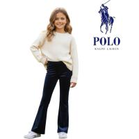 ราคา Velvet Flare pants - Ralph Lauren (24291284597)