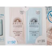 ราคา แท้ 100% 2 ซอง Anessa กันแดด perfect uv sunscreen mild milk spf 50+ 4 ml.,Anessa Sensitive Skin Mild Milk SPF 35+ 4Ml (1168367980)