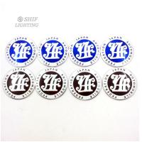 ราคา 4x 56mm JAF JAPAN AUTOMOBILE FEDERATION Wheel Hub Cap Emblem Badge Sticker Decal (2263978399)
