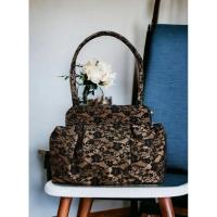 ราคา กระเป๋าสะพายผ้าลูกไม้แบรนด์สวย ANNA SUI (22357976998)