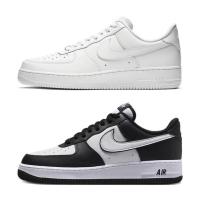 ราคา Nike Air Force 1 Low 07 Triple White Nike Air Force 1 Low "Panda" รองเท้าผ้าใบกันลื่นสีขาวและสีดำขอ (26357814055)