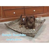 ราคา ที่นอนสุนัข เบาะสุนัข ที่นอนน้องหมา น้องแมว ผ้าปูรองกรง ที่นอนหน้าร้อน Pet bed (คละลาย) (1983393918)