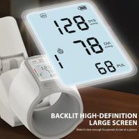 ราคา Digital Blood Pressure Monitor for Home Use, Automatic Upper Arm Cuff Machine, Large Backlit Display (50752008133)