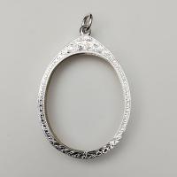 ราคา กรอบเงินแท้ ใส่เหรียญหลวงพ่อรวยรุ่นชนะจนหรือขนาดใกล้เคียง (16227323478)