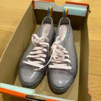 ราคา Melissa รองเท้าสนีกเกอร์ใส มีกลิตเตอร์ (45651484010)