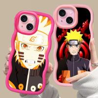 ราคา MERAH D-11 Uzumaki Naruto สีชมพูสีแดงปลอกสําหรับ iPhone 6S 6 15 Plus Pro Max สีดํา (49951320125)