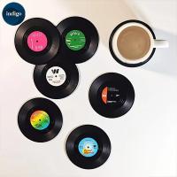 ราคา ที่รองแก้วชนิดซิลิโคน ที่รองแก้วซับน้ำ ยางรองแก้ว CDซีดี วัสดุกันลื่น ซักได้ ทนความร้อน รูปแบบสุ่ม (28227399120)