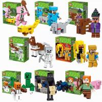 ราคา เลโก้มายคราฟ ตัวต่อมายคราฟ ชุดนักรบเกราะ 1 ชุด 8 กล่อง (6874429149)