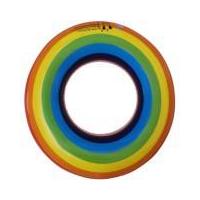 ราคา BKLTOY ห่วงยางห่วงยางสายรุ้ง คละสี-ลาย 1ห่วง ขนาดØ32 B71 (4749757659)