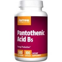 ราคา Jarrow Formulas Pantothenic Acid B5 500 mg 100 Capsules (1425810718)