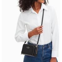 ราคา แท้ พร้อมส่งกระเป๋าสะพายข้าง Kate Spade WLR00410 Staci Dual Zip Around Crossbody (16796558115)