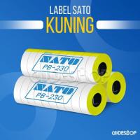 ราคา ป้ายราคาสีเหลืองสําหรับป้ายราคา Hand Labeler SATO PB2-230 (54052118958)