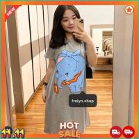 ราคา KATUN Disney Grey Dumbo Cotton Dress ใส่สบายสําหรับสตรีมีครรภ์ (51402922761)