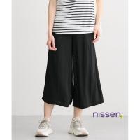 ราคา [จัดส่งจากประเทศญี่ปุ่น] Nissen_ กางเกงกูล็อตคนท้องขายาวทรงหลวมใส่สบายตัวผ้าเรยอนเย็นระบายอากาศดีปรับเอวได้ก่อนคลอดหลังคลอดพร้อมกระเป๋าข้างซักง่ายแฟชั่นญี่ปุ่นไซส์ใหญ่ใส่ได้ทุกฤดู (28736296423)