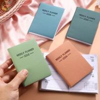 ราคา PEWANY A7 To Do Planner, To Do List Portable 2026 Agenda Book, Fashion Self-Dispipelined Softside Weekly Planner Journal Notebook Memo (46503403263)