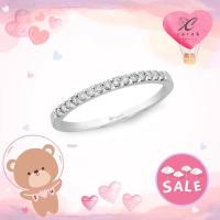 ราคา Carob Jewelry แหวนเพชรแท้ แหวนแถว ตัวเรือน18K Gold ประดับเพชรเบลเยี่ยมแท้ มีใบรับประกัน Eternity Diamond Ring รหัส R1809 (9538162750)