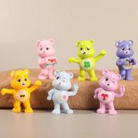 ราคา โมเดลตุ๊กตาหมีสีรุ้ง โมเดล หมีแคร์แบร์6ตัว/เซ็ต Care bearตุ๊กตาหมีสีรุ้ง ตกแต่งหน้าเค้ก โมเดลฟิกเกอร์ Pvcโมเดลตุ๊กตาหมี (23956588777)