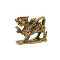 ราคา พญาสิงห์หลวงพ่อจ้อย วัดศรีอุทุมพร เนื้อทองเหลืองขนาดประมาณ 3 ซม บูชาเสริมโชคลาภอำนาจบารมี (24072272753)