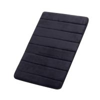 ราคา FINDNEW : FDNMBM-BLK* พรมเช็ดเท้า Memory Foam Bath Mat (16 X 24 inch, Black) (7516065296)