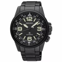 ราคา Seiko Prospex Land นาฬิกาผู้ชาย สายสแตนเลสรมดำ รุ่น SRPA73K1 (Black) (295577222)