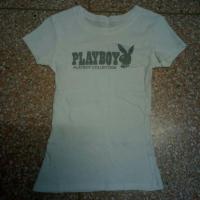 ราคา เสื้อยืด playboy size S มือสอง (990447268)