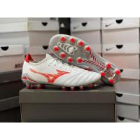 ราคา รองเท้าสตั๊ดหนังแท้ราคาถูกสีมาใหม่2024รองเท้าฟุตบอลงานหนังแท้พร้อมส่งมิซูโน่ (24519742259)