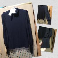 ราคา ลองจอน คอเต่าแฟชั่นปลายแขนจับจีบสวยมากๆจ้าสินค้าใหม่เก่าเก็บจ้า 30-38” ML (6415738864)