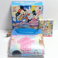 ราคา เกมเต้นมิกกี้เมาส์ N64 Dance Dance Revolution: Disney Dancing Museum (พร้อมแผ่นเกมและแผ่นเต้นตรงรุ่น) งานกล่องญี่ปุ่นแท้ (45603536171)