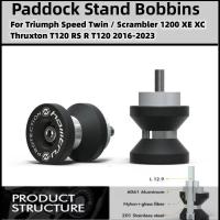ราคา Paddock Stand Bobbins For Triumph Speed Twin / Scrambler 1200 XE XC / Thruxton T120 RS R T120 2016- (54902364105)