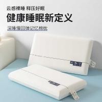 ราคา Zero Pressure Slow Rebound Deep Sleep Memory Foam Pillow Pillow Core Hotel Same Style Adult Household One Protect Cervical (54453910199)
