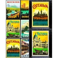 ราคา แม่เหล็กติดตู้เย็น ออตตาวา แคนนาดา อะครีลิค Souvenir Acrylic Fridge Magnet Canada Ottawa 2x3" (6741670650)