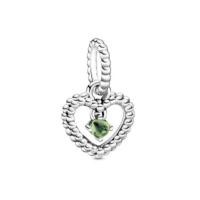 ราคา (ของแท้ พร้อมส่ง)Pandora Green Heart Dangle แพนโดร่าติ้งหัวใจเดือนเกิดสิงหาคม ของแท้ มือหนึ่งทุกชิ้น (26414821002)