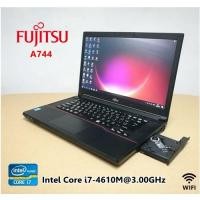 ราคา โน๊ตบุ๊คมือสอง Notebook Fujitsu A744 Core i7-4610M(RAM:4GB/HDD:500GB) ขนาด15.6 นิ้ว (20348002961)