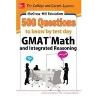ราคา McGraw-Hill Education 500 GMAT Math and Integrated Reasoning Questions to Know by Test Day [Paperback] (26374772370)